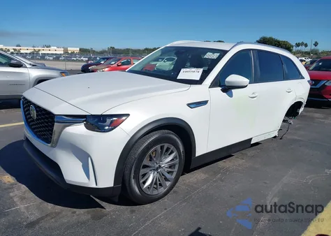 2025 Mazda Cx-90 3.3 Turbo Select Package z USA, uszkodzony, nr VIN JM3KKAHDXS1237387